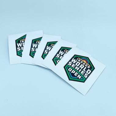 Indoor World Series Open Sticker