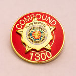 World Archery Star Award Badges – Compound