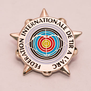 World Archery Silver Star Award Badges – Recurve