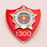 World Archery Silver Star Award Badges – Recurve