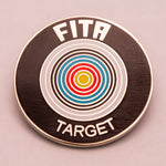 World Archery Silver Target Award Badges – Recurve
