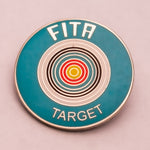World Archery Silver Target Award Badges – Recurve