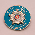 World Archery Silver Star Award Badges – Compound