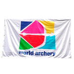 Bandera mundial de tiro con arco